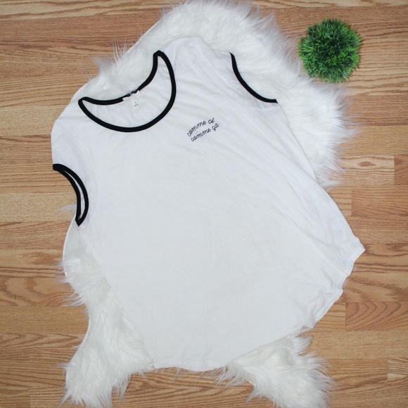 Soft Joie Come Ci Comme Ca T-Shirt L EUC